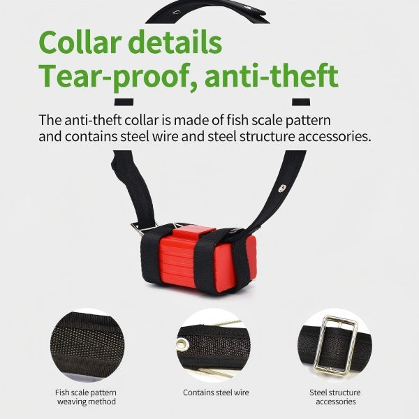 20000mAh Long Standby Horse GPS Tracker, Multi-Technology (BDS/WIFI/LBS/AGPS) For Horse