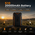 20000mAh Battery Rugged Cattle GPS Tracker With GPS BDS WIFI Multi Positioning