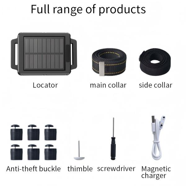 Compact Lightweight Sheep GPS Tracker 258g With Geo Fence And Vibration Alarm